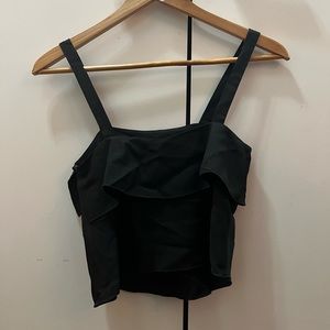 Wilfred Black crop top xxs